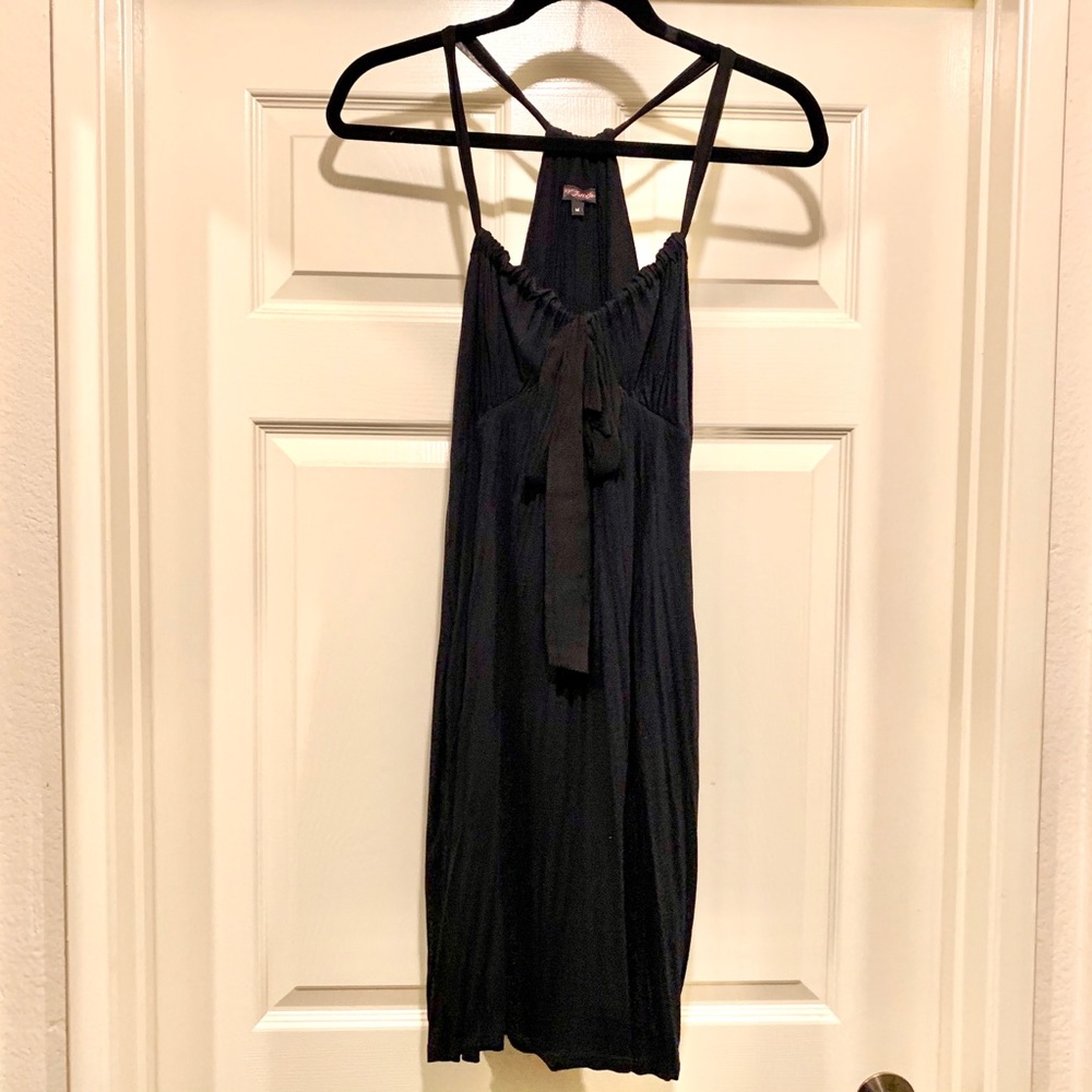 Betsey Johnson Jersey Dress with Tie Front